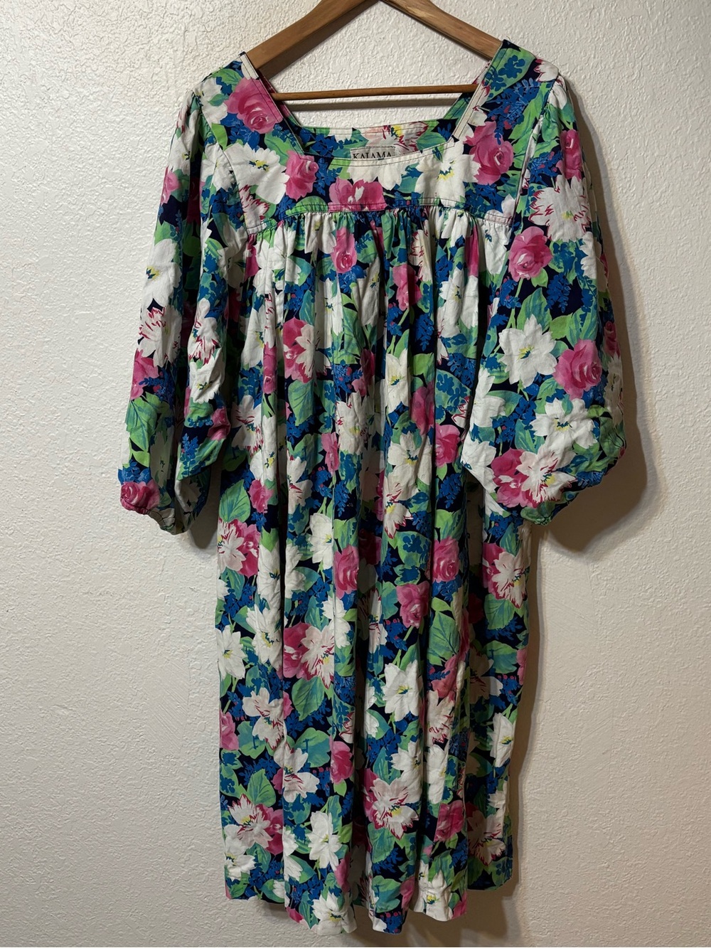 Vintage Kalama Muumuu House Dress 4X